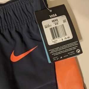 Denver Broncos swimming trunks
